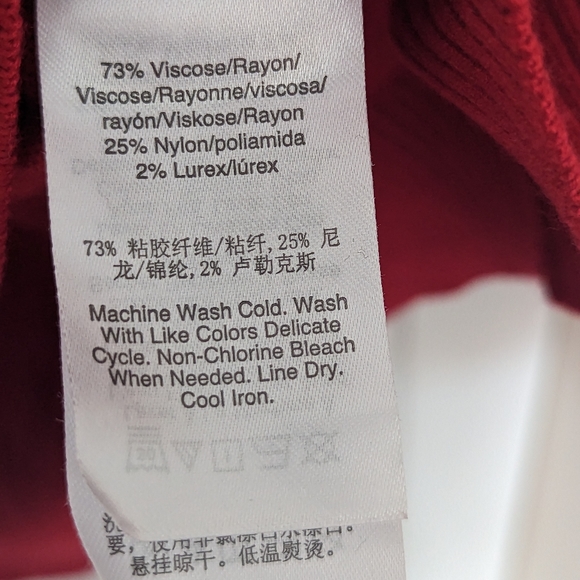 DKNY red jumper size 16 - Picture 5 of 5